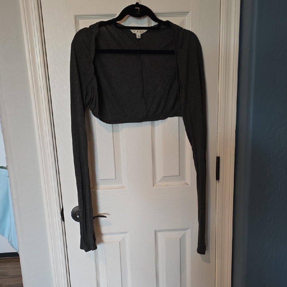 CAbi Charcoal Bolero XL